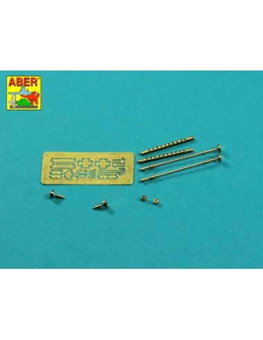 Two barrels to Browning ANM2 with flash hiders, 1/35 - Aber Models ...