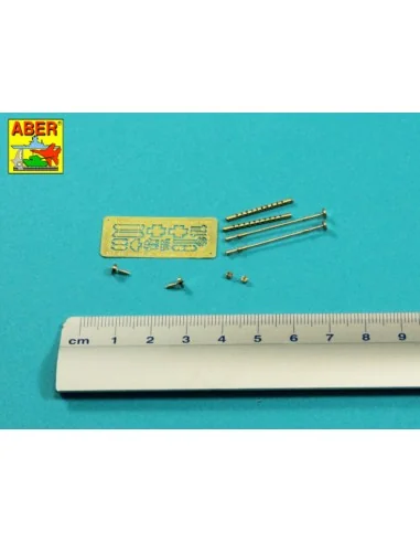 Two barrels to Browning ANM2 with flash hiders, 1/35 - Aber Models ...