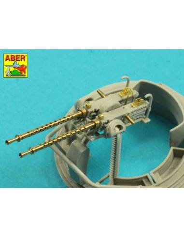 Two barrels to Browning ANM2 with flash hiders, 1/35 - Aber Models ...