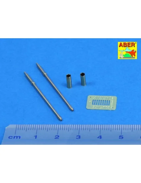 Barrels for Russian AA ZU-23-2, 1/35 - Aber Models 35 L-163