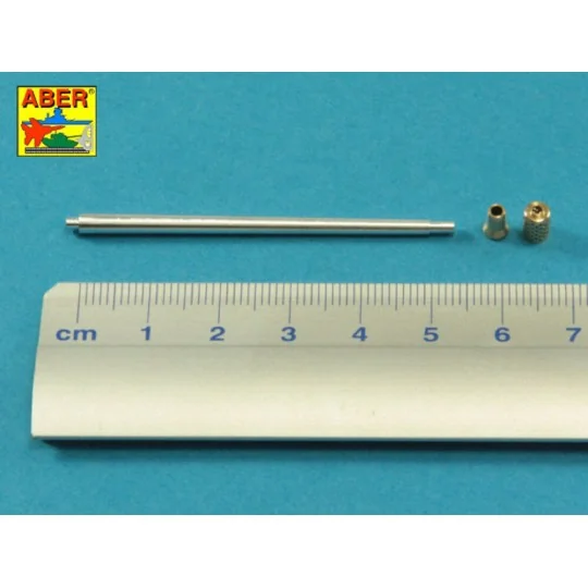 10,5/cm L/62 A/T gun barrel for German E-50 SPG Gun - Aber Models 7...