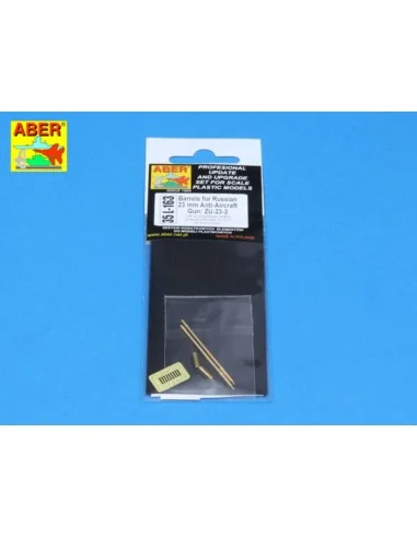 Barrels for Russian AA ZU-23-2, 1/35 - Aber Models 35 L-163
