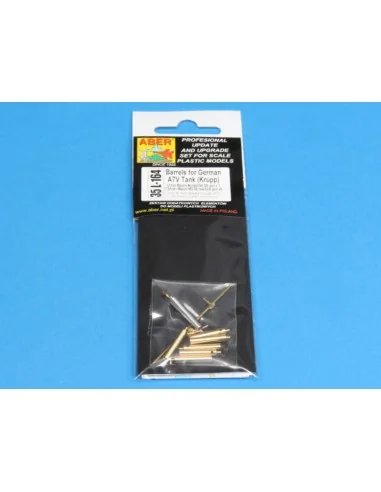 Barrels for German WWI A7V Tank, 1/35 - Aber Models 35 L-164