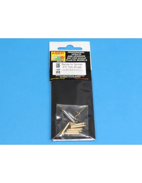 [NO_DESC] Barrels for German WWI A7V Tank, 1/35 - Aber Models 35 L-164