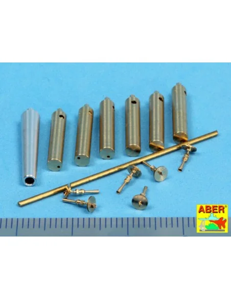 Barrels for German WWI A7V Tank, 1/35 - Aber Models 35 L-164