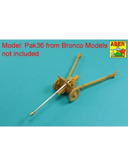 [NO_DESC] Barrel for German 76, 2mm Pak 36(r) Anti-tank Gun, 1/35 -...