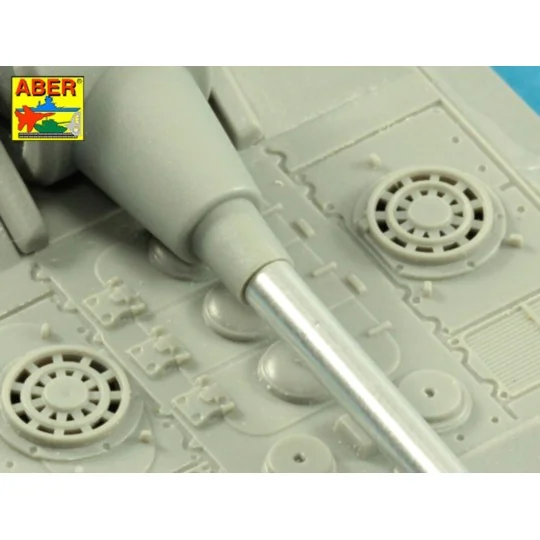 10, 5/cm L/62 A/T gun barrel for German E-50 SPG Gun, 1/72 - Aber M...