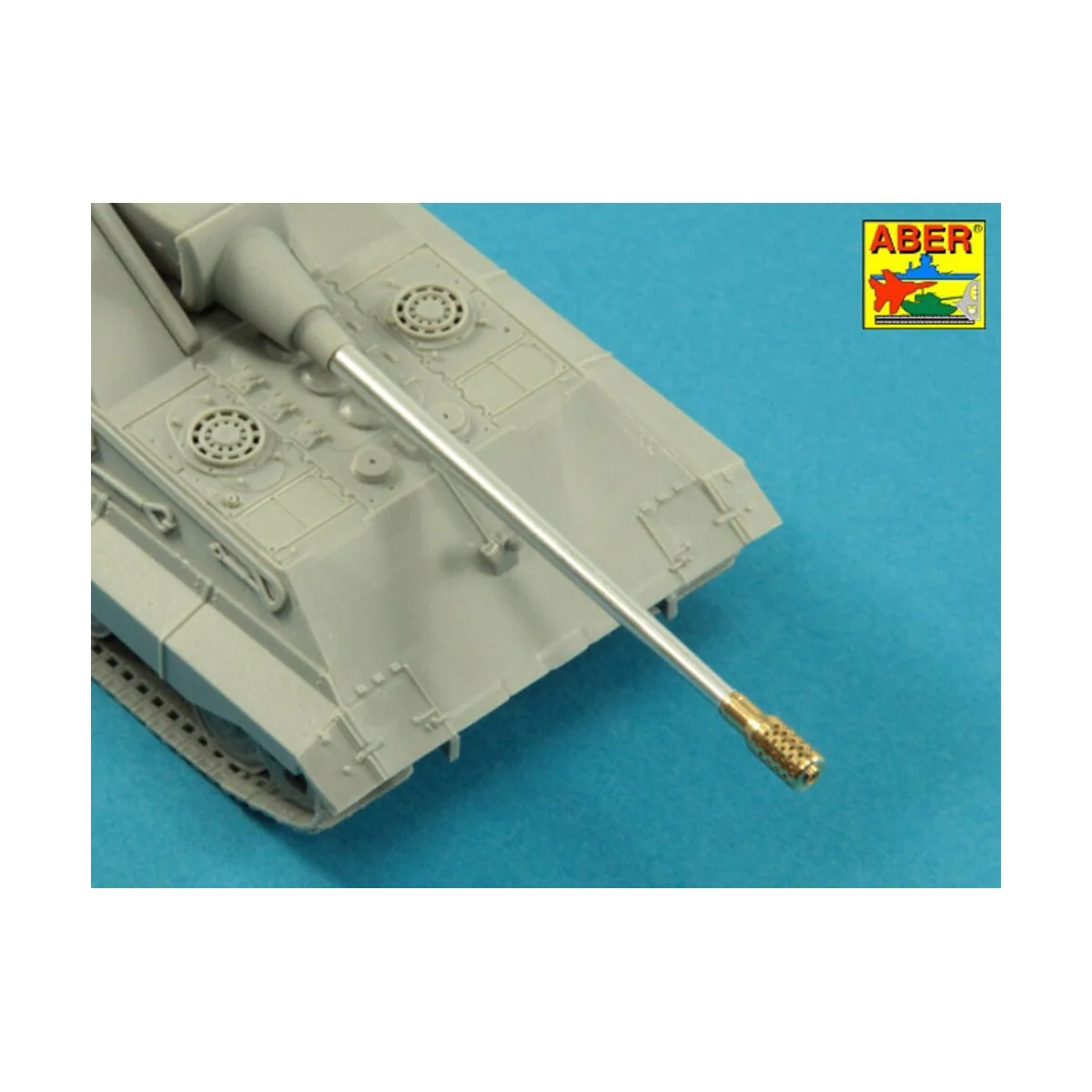 10, 5/cm L/62 A/T gun barrel for German E-50 SPG Gun, 1/72 - Aber M...