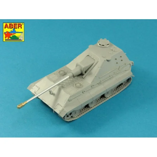 10, 5/cm L/62 A/T gun barrel for German E-50 SPG Gun, 1/72 - Aber M...