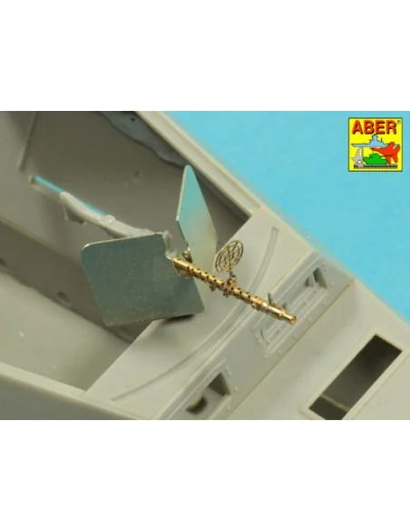 Barrel for German machine gun MG34 with Panzerschild, 1/35 - Aber M...