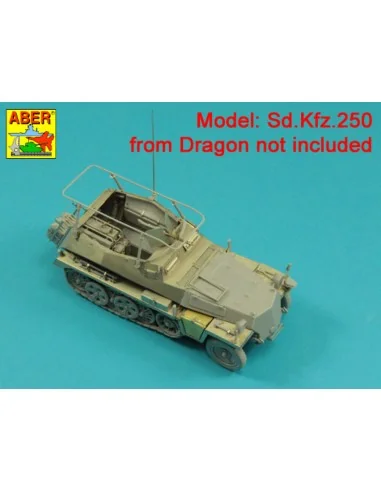 Barrel for German machine gun MG34 with Panzerschild, 1/35 - Aber M...