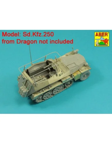 Barrel for German machine gun MG34 with Panzerschild, 1/35 - Aber M...