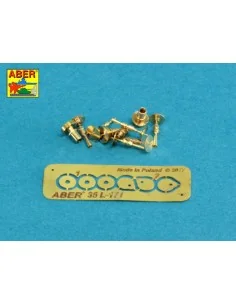 Set of gun barrel tips for MG 08 x3 pcs. And barrel tips for MG 08/... 2