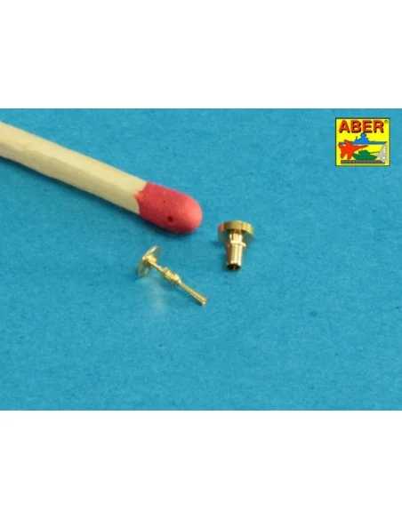 Set of gun barrel tips for MG 08 x3 pcs. And barrel tips for MG 08/...