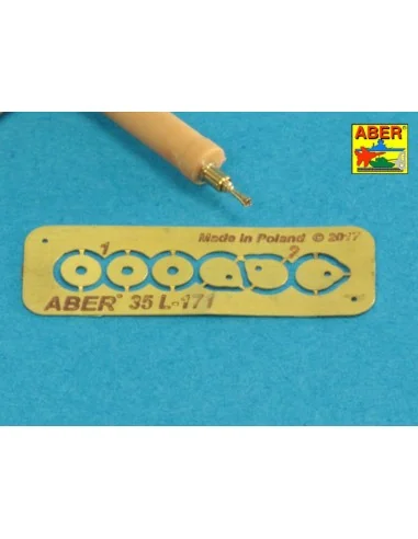 Set of gun barrel tips for MG 08 x3 pcs. And barrel tips for MG 08/...