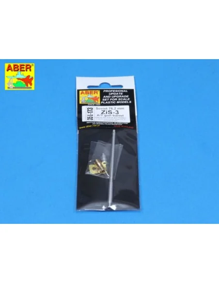 Gun barrel for ZiS-3, 1/35 - Aber Models 35 L-173