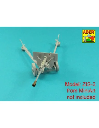 Gun barrel for ZiS-3, 1/35 - Aber Models 35 L-173