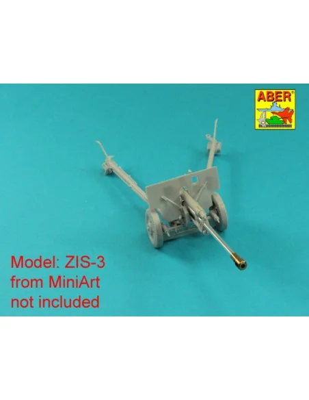 Gun barrel for ZiS-3, 1/35 - Aber Models 35 L-173