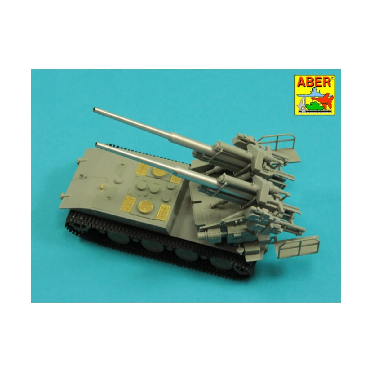 Barrel for German 128mm Flak 40 Anti-Aircraft Gun - Aber Models 72 ...