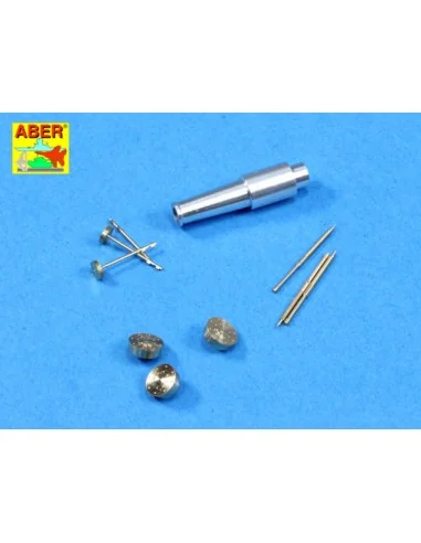 Set of barrels for Soviet tank T-28, 1/35 - Aber Models 35 L-175