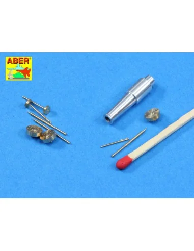 Set of barrels for Soviet tank T-28, 1/35 - Aber Models 35 L-175