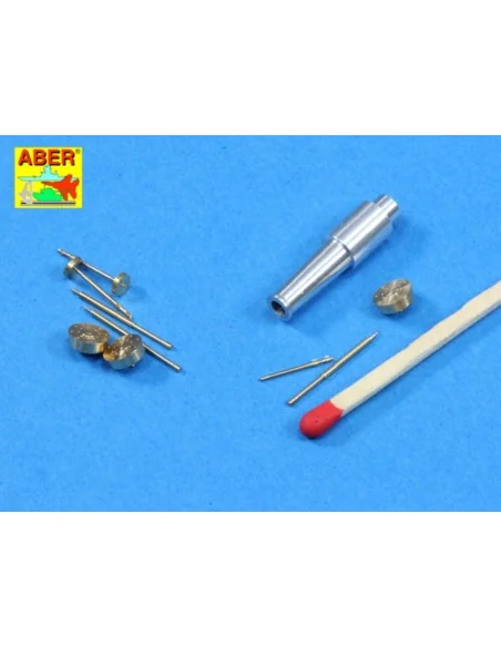 Set of barrels for Soviet tank T-28, 1/35 - Aber Models 35 L-175