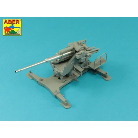 Barrel for German 128mm Flak 40 Anti-Aircraft Gun - Aber Models 72 ...