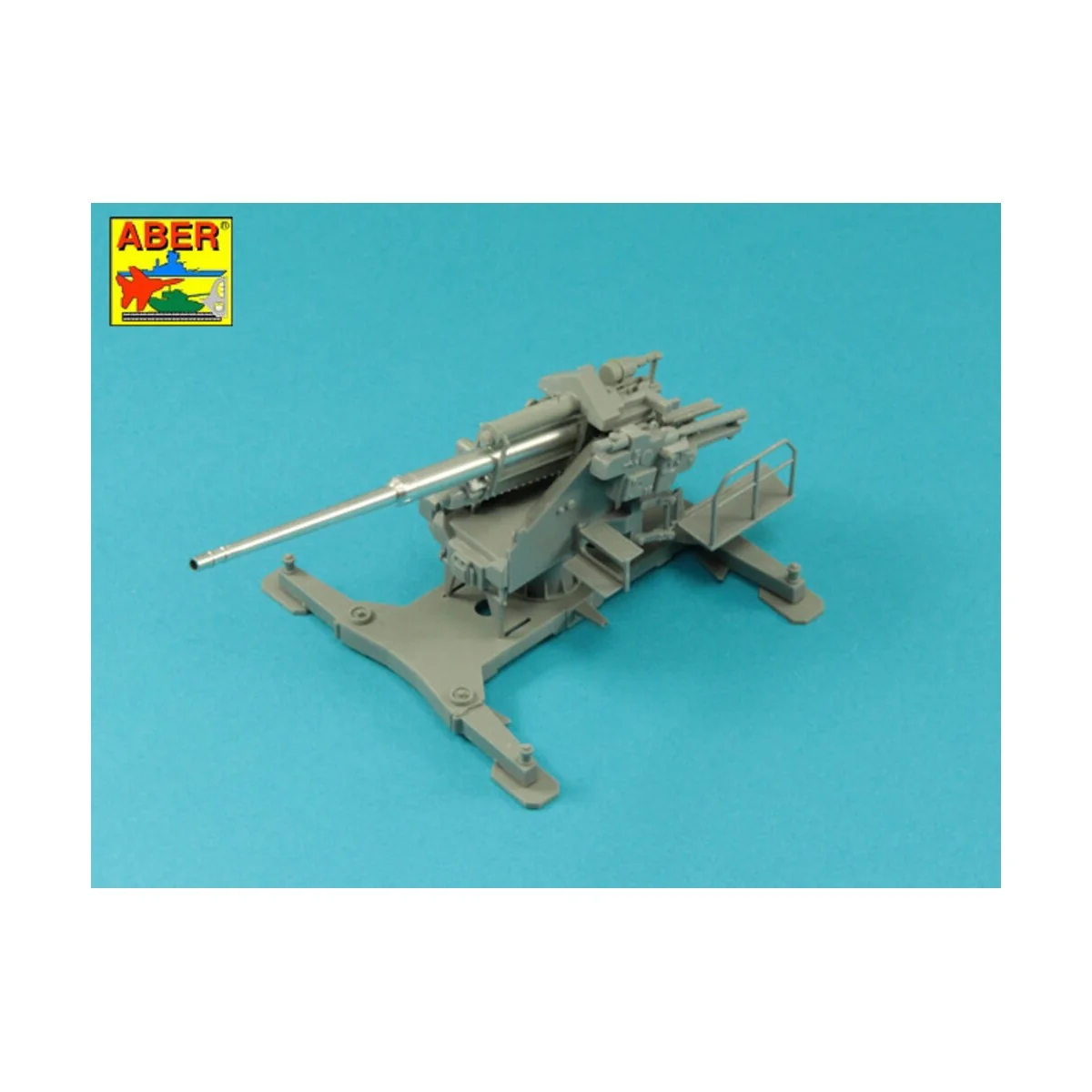 Barrel for German 128mm Flak 40 Anti-Aircraft Gun, 1/72 - Aber Mode...