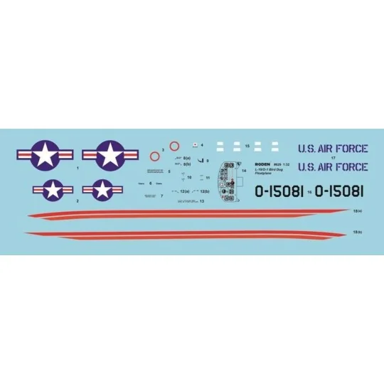 L-19/O-1 Bird Dog Floatplane, 1/32 - Roden 629