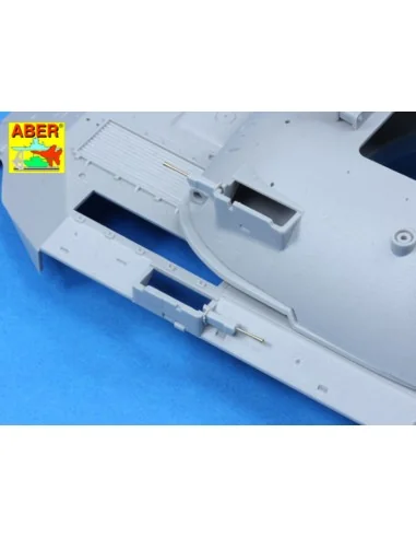 Armament for Soviet JS-7 Heavy Tank (With short muzzle brake), 1/35...