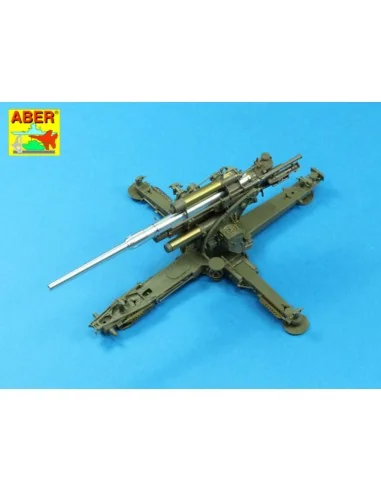 German 88mm L/56 two-piece barrel, 1/35 - Aber Models 35 L-189