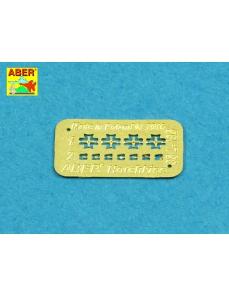 Armament for British Tank Mk.A Whippet, 1/35 - Aber Models 35 L-199