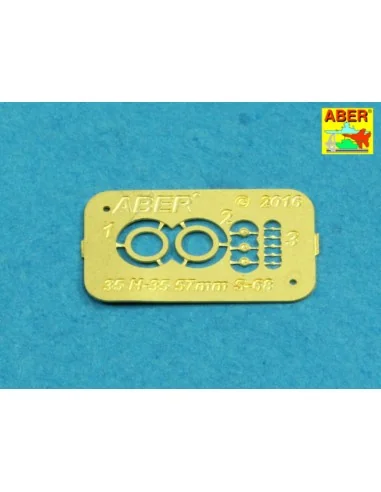 Armament for Soviet SPAAG ZSU-57, 1/35 - Aber Models 35 L-205
