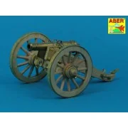 Napoleonic war period-British 6-punder gun, 1/72 - Aber Models 72 M-01