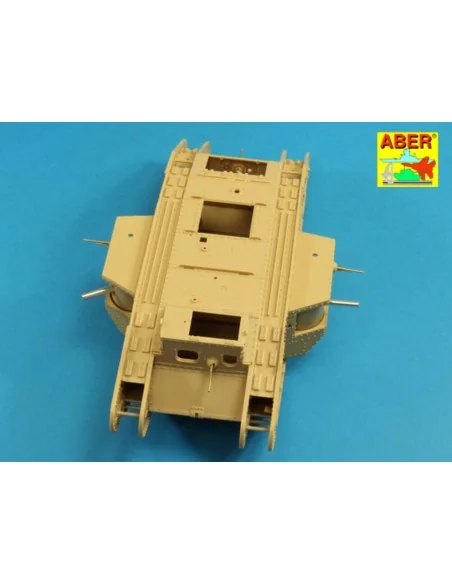 Barrels for British WWI Tank Mk.V Male, 1/35 - Aber Models 35 L-207