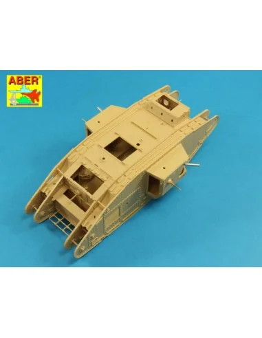 Barrels for British WWI Tank Mk.V Male, 1/35 - Aber Models 35 L-207