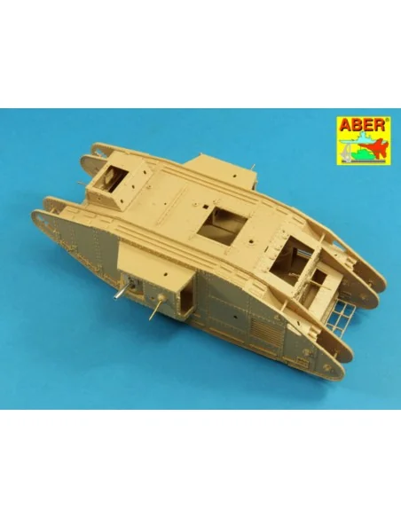 Barrels for British WWI Tank Mk.V Male, 1/35 - Aber Models 35 L-207
