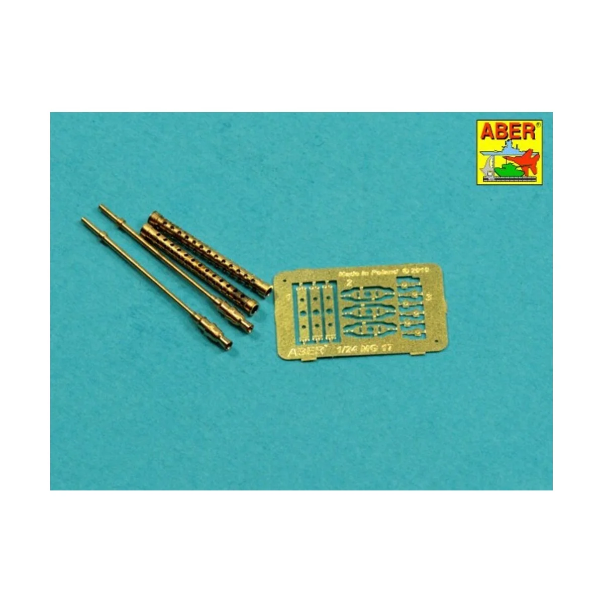 Set of 2 barrels for German 7,92 mm MG 17aircraft machine guns - Ab...