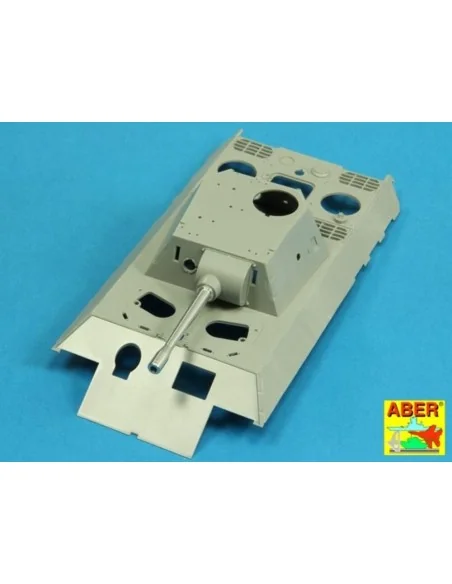 Dummy gun barrel for Panther Ausf. D, 1/35 - Aber Models 35 L-209