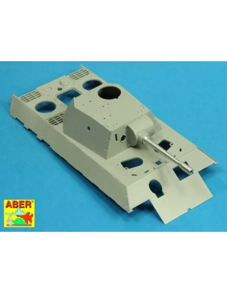 Dummy gun barrel for Panther Ausf. D, 1/35 - Aber Models 35 L-209