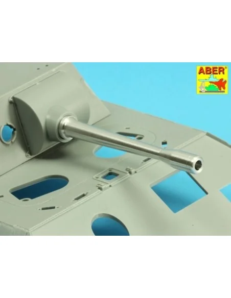 Dummy gun barrel for Panther Ausf. D, 1/35 - Aber Models 35 L-209