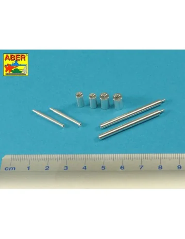 Armament for Soviet KV-7 76mm x 2 45 x 2, 1/35 - Aber Models 35 L-210