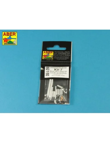 [NO_DESC] Armament for Soviet KV-7 76mm x 2 45 x 2, 1/35 - Aber Mod...