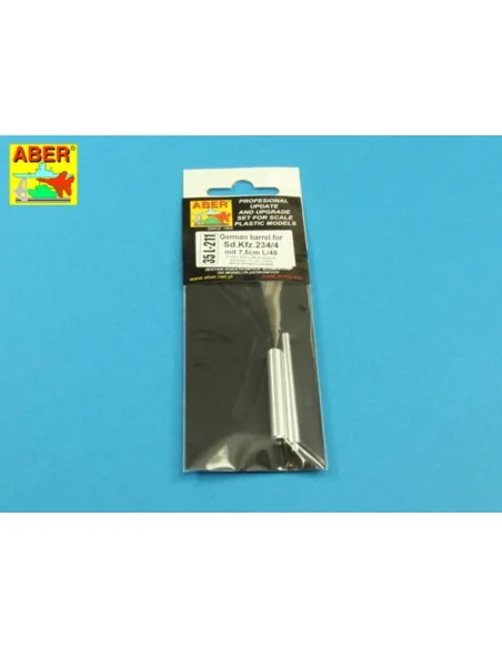 [NO_DESC] German barrel for Sd.Kfz.234/4, 1/35 - Aber Models 35 L-211