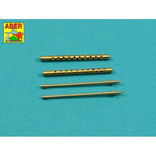 Set of 2 cal .50 (12, 7mm) standard barrels for US aircraft machine... Set of 2 cal .50 (12, 7mm) standard barrels for US aircraft machine...