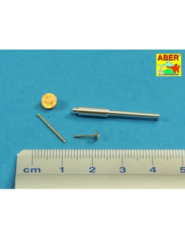 Set of barrels for Soviet tank T-50, 1/35 - Aber Models 35 L-212