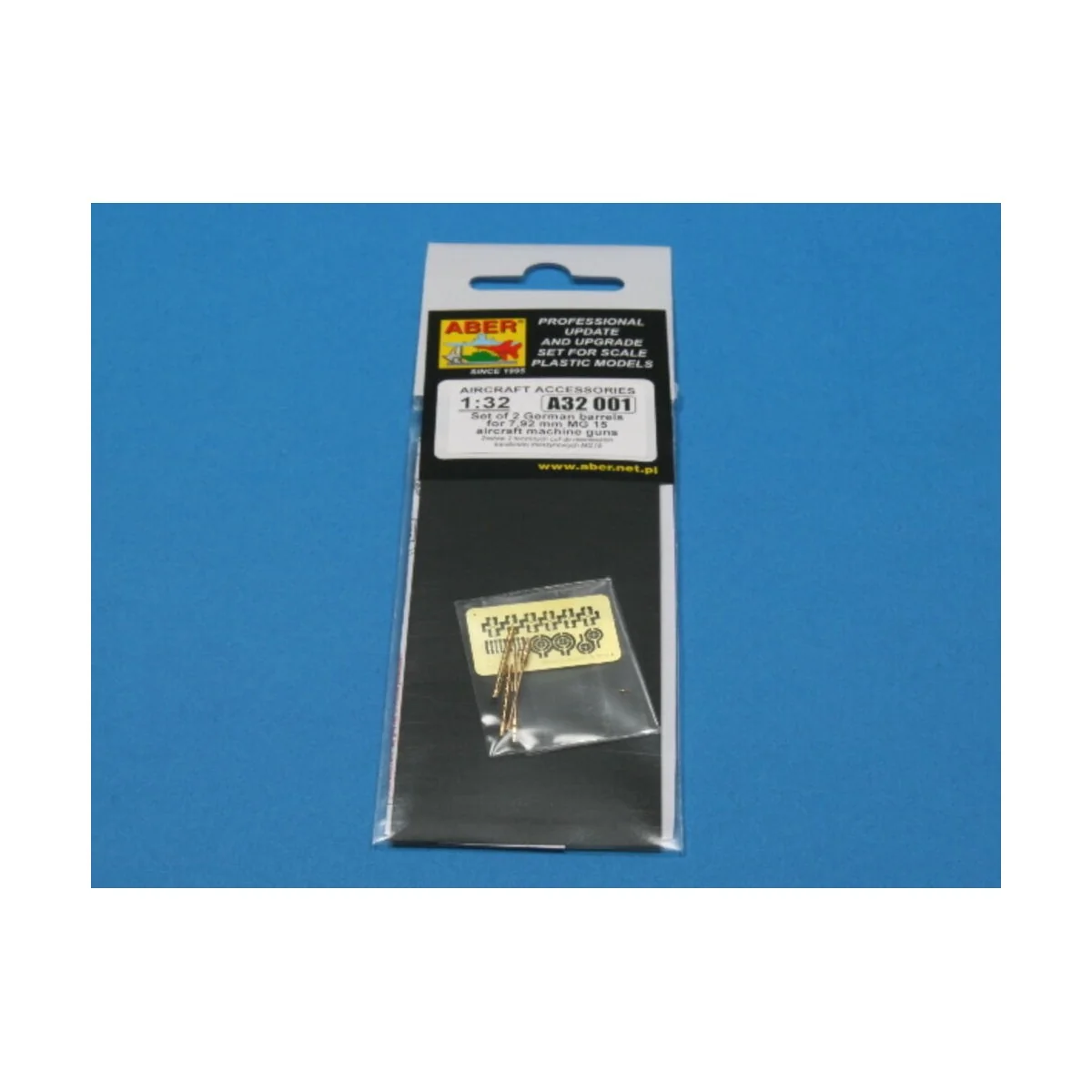 2 barrels for MG 15, 1/32 - Aber Models A32 001