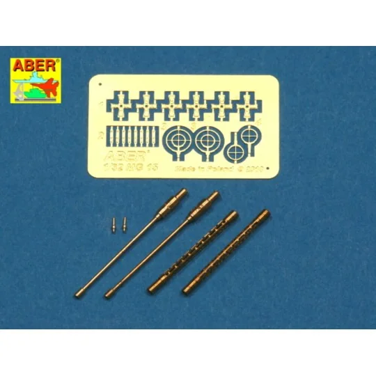 2 barrels for MG 15, 1/32 - Aber Models A32 001