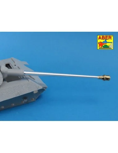 German 8, 8cm Kw.K 43 (L/71) gun used on Tiger B Porsche turret-ear...