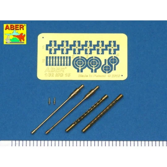 2 barrels for MG 15, 1/32 - Aber Models A32 001